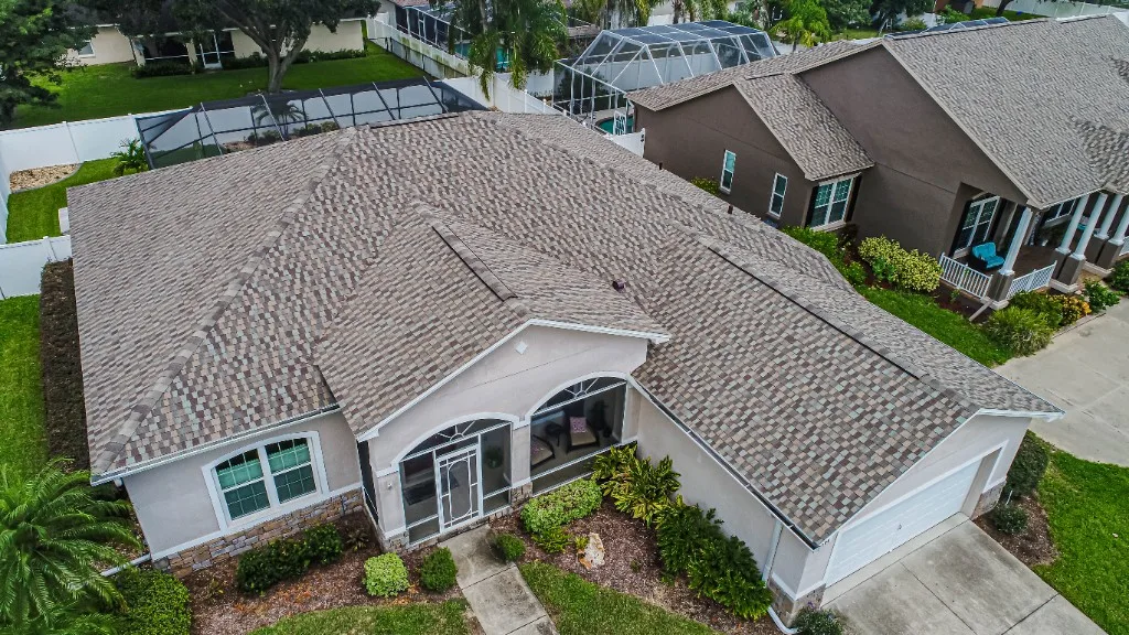 Stronghold Roofing completed a brown shingle roof on a ranch home in Bartow, FL.