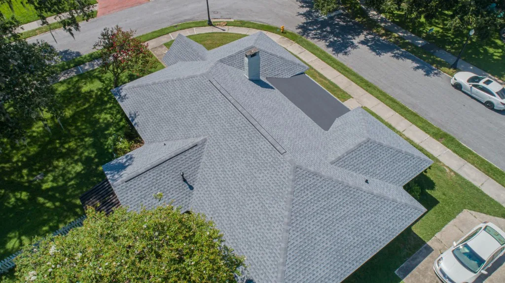 Stronghold Roofing completed this gray shingle roof in Bradenton, FL.