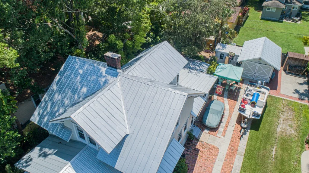 Stronghold Roofing completed a gray shingle roof installation in Naples, FL.