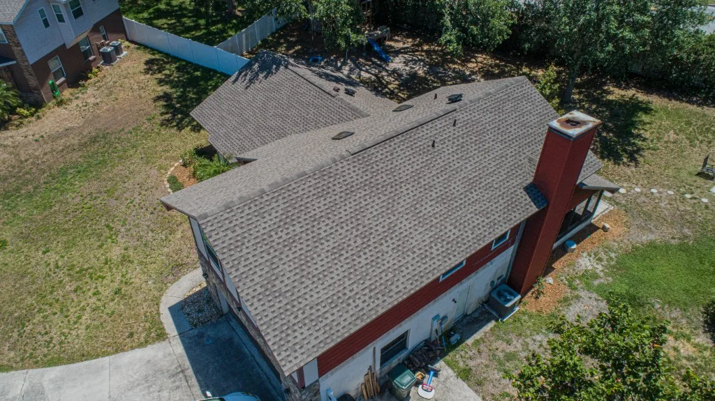 Stronghold Roofing completed a gray shingle roof installation in Ocala, FL.
