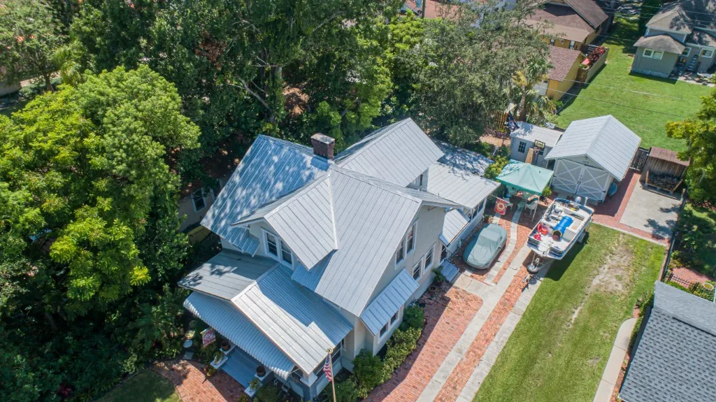 Stronghold Roofing installed a gray shingle roof on a two-story home in Orlando, FL.