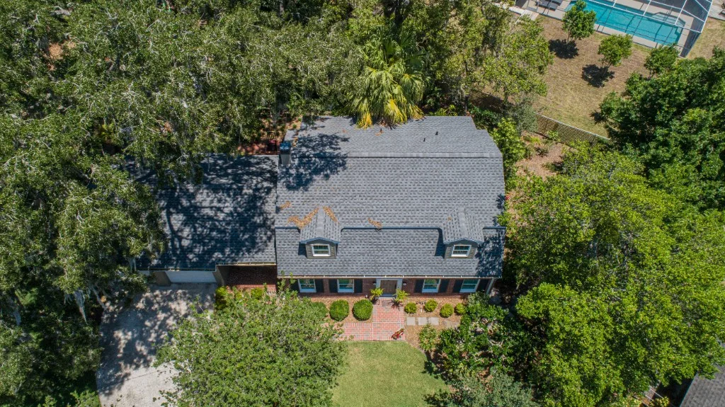 Stronghold Roofing completed a gray shingle roof on a two-story home in Plant City, FL.