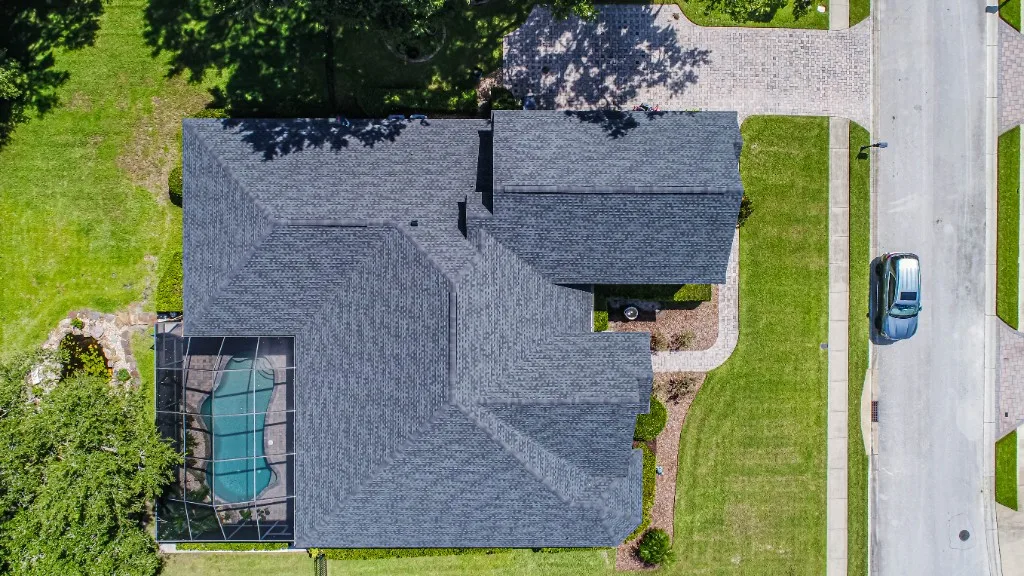 Stronghold Roofing completed a charcoal shingle roof in St. Petersburg, FL.