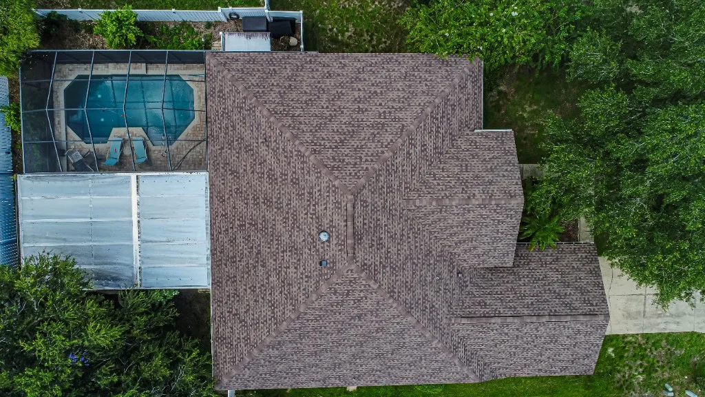 Stronghold Roofing completed a brown shingle roof in Venice, FL.