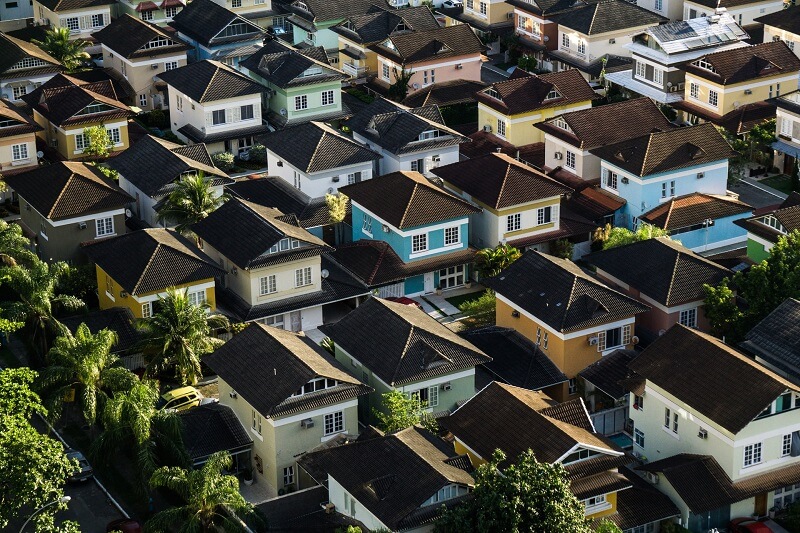 Size of roofs