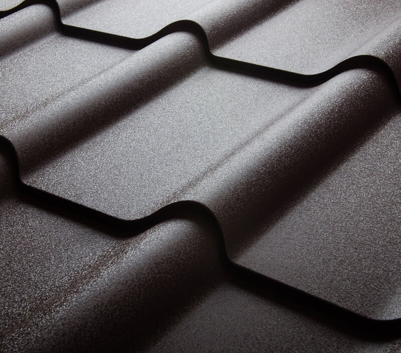 Metal roofs being fire resistance