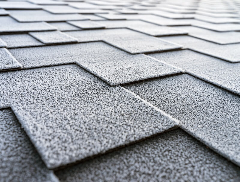 Asphalt shingles are popular today