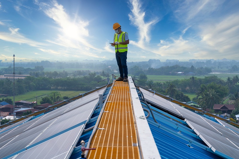 Energy efficient roof check