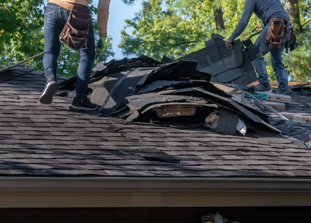 Roofs can be damaged by unlicensed roofers