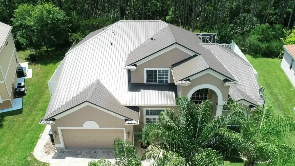 metal roofing for residential property in Lakeland, Florida