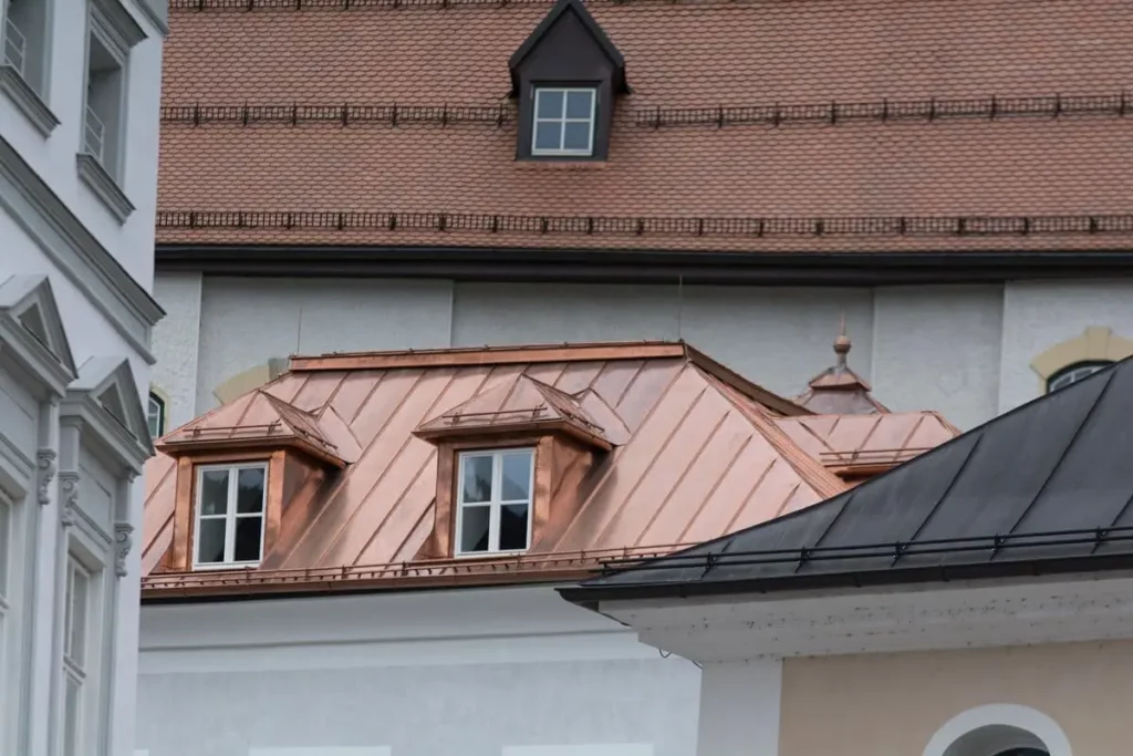 Copper metal roofing in Central Florida